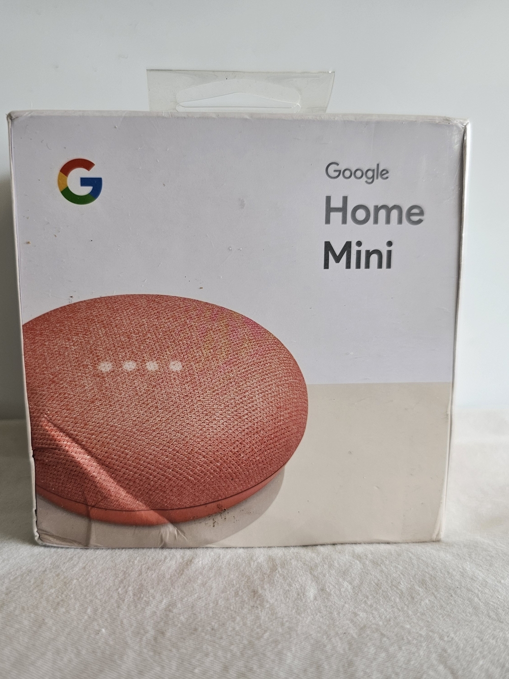 New* Google Home Mini Coral Smart Speaker Bluetooth Wi-Fi GA00217-US
